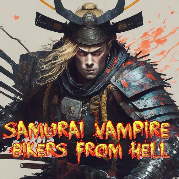 Samurai Vampire Bikers from Hell Art 1