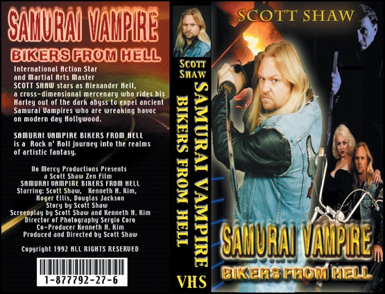 Samurai Vampire Bikers from Hell VHS