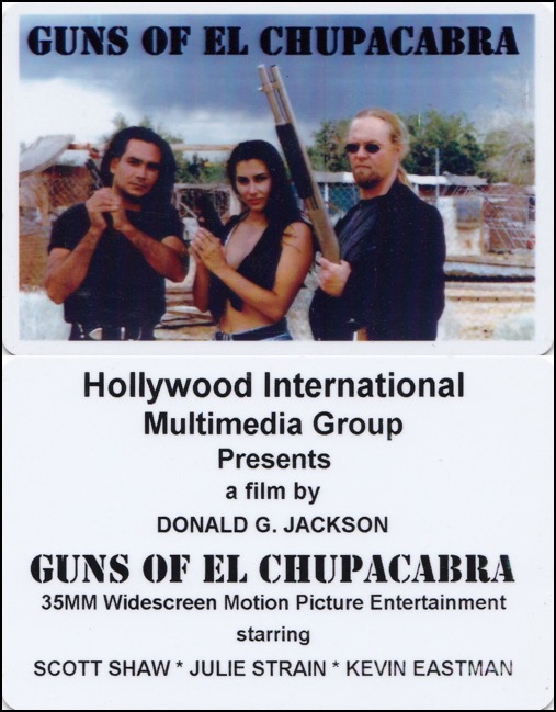 Guns of El Chupacabra Credit Card