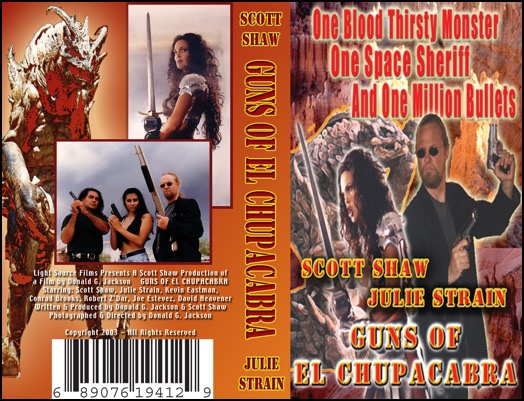 Guns of El Chupacabra Video Box