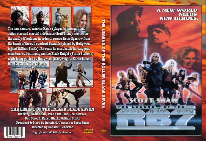 The Legend of the Roller Blade Seven DVD