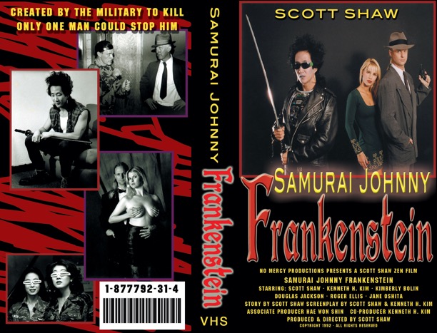 Samurai Johnny Frankenstein Video Box