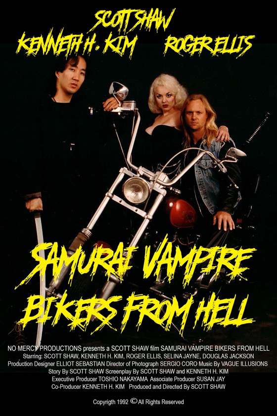 Samurai Vampire Bikers from Hell Poster