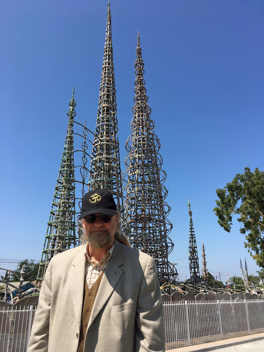 Sunny Sunday in L.A. @ historic Watts Towers. 