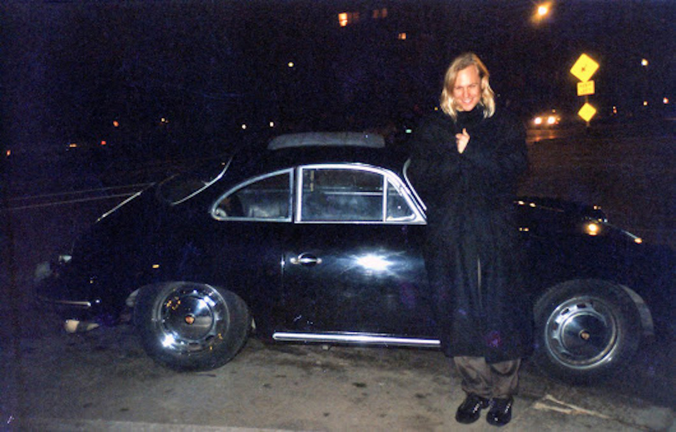  Flashback 1987: Cold night in L.A. Photo taken by my sweet Singapore Airlines stewardess who I met on a flight from Jakarta to Kuala Lumpur when she came to visit me.  