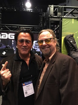  Bumped into my Roller Blade Seven Co-Star Frank Stallone at the 2017 NAMM Show. The Roller Blade Seven Lives! 