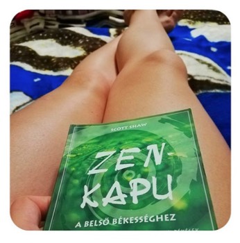  Nice photo of someone reading one of my books Zen Kapu from Instagram. :-) 